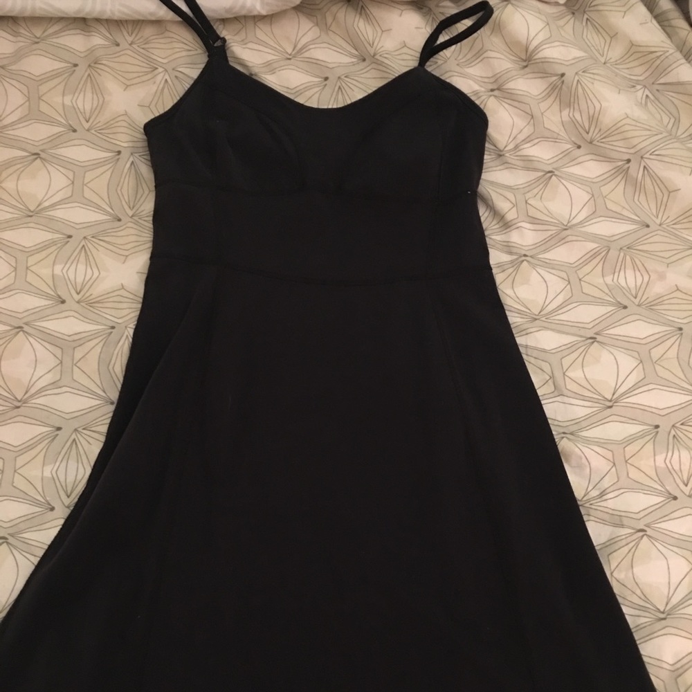 Very flattering black dress